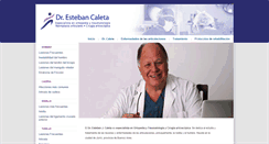 Desktop Screenshot of drestebancaleta.com.ar